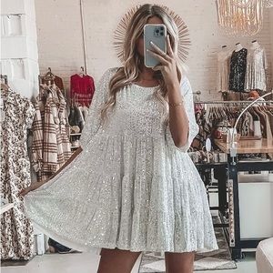 ERAS TOUR SEQUIN BABY DOLL DRESS 🪩